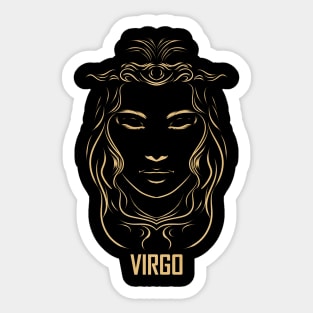 Virgo Symbol Birthday Zodiac Virgo Sticker